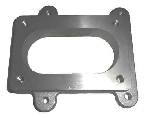 Base Adaptadora Carburador Fiat Tlde Reforma De Aluminio 0