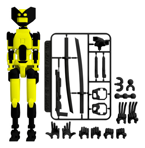 Figura De Acción Articulado Dummy 13 Cm Superhéroe Wolverine 0