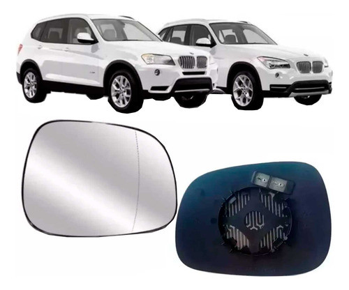 Vidrio De Espejo Bmw X1 Asferico Termico 2016 A 22 0