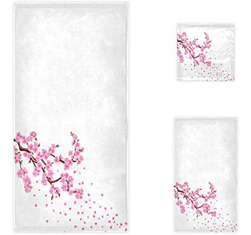 Naanle Beautiful Spring Pink Oriental Cherry Soft Luxury Jue 0
