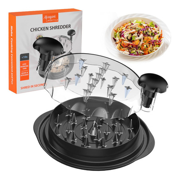 Rasuradora De Pollo 27cm Con Asa Ergonómica Y Base Antiderra 0