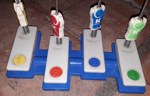 Antiguo Juguete Kiddi Kraft Made In England Saltarin Sin Uso 1