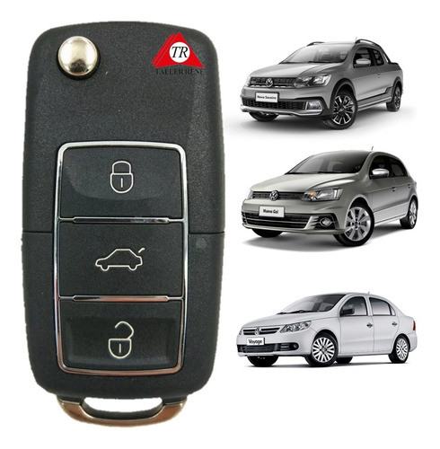 Copia Llavecodificada Telemando Vw Gol Trend Voyage Saveiro 0