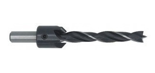 Mecha Avellanadora Cilindrica 3 Ptas 12mm Crv P/ Madera Ecef 0