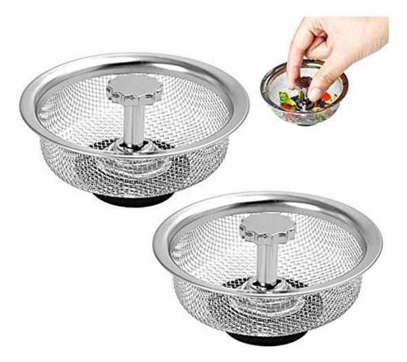 2 Conjunto Fregadero De Acero Inoxidable De Drenaje Fre... 0