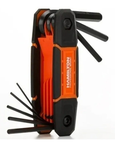 Juego Llaves Allen Navaja Hexagonal Pulgadas Hamilton Lh60e. 0