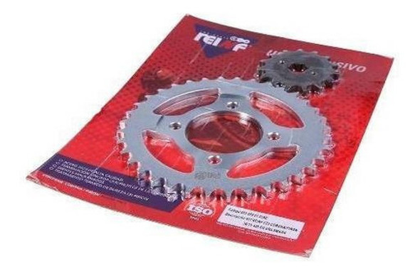 Kit corona Piñon Moto Gilera Smash 110 Tunning 36/15 - 428 1