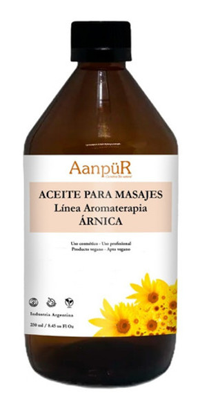 Oleo Natural De Árnica Aanpür Para Masajes  500 Ml 0