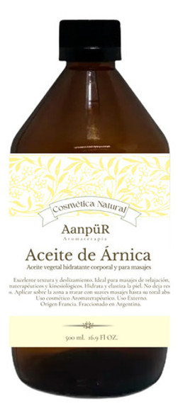 Oleo Natural De Árnica Aanpür Para Masajes  500 Ml 0