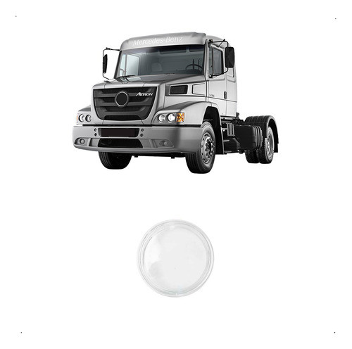 Lente Vidrio Faro Auxiliar Antiniebla Mb Atron Atego 2012 + 1