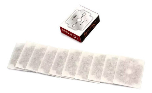 X100u Repuesto Navaja Garlopin Saca Callos Doble Filo Hoja 1