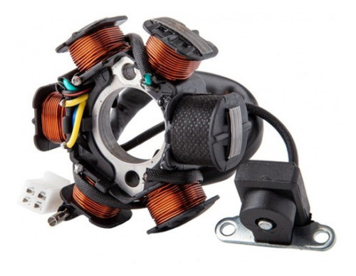 Estator Bobina Completo 6 Campos Smash Bit 110 En Moto 46 0