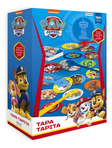 Juego De Mesa Tapa Tapita Paw Patrol 09931 Canalejas 0