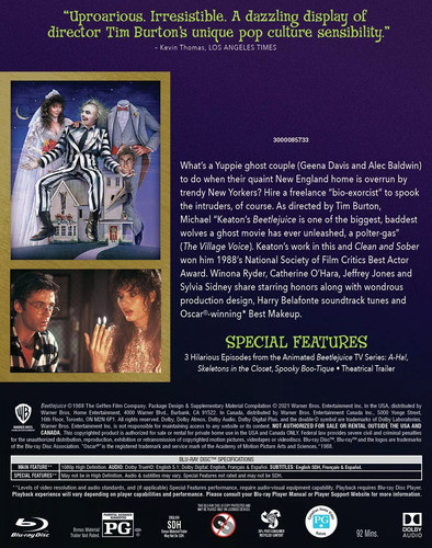 Blu-ray Beetlejuice / Limited Slipcover Edition 1