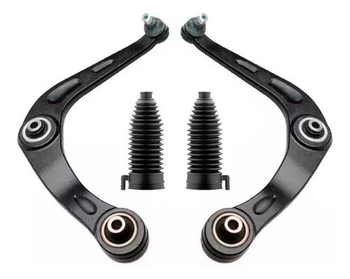 Kit 2 Parrillas + 2 Fuelles De Direccion P/ Peugeot 206 207 0