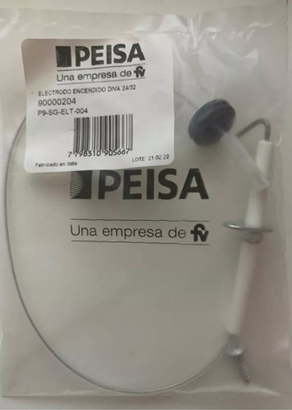 Electrodo Encendido Caldera Peisa Diva 24/32 90000204 0