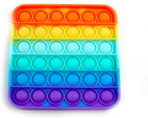 Pop It Juego Anti Estres Cuadrado Multicolor Fidget. 0