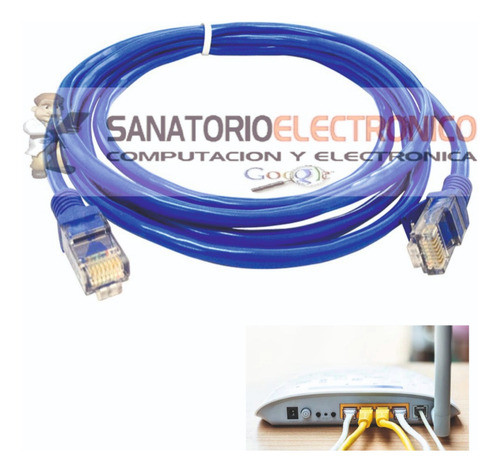 Cable De Internet Red Ficha Rj45 0