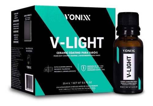 Vonixx V Light Pro Sellador Ceramico Para Opticas 20ml 0
