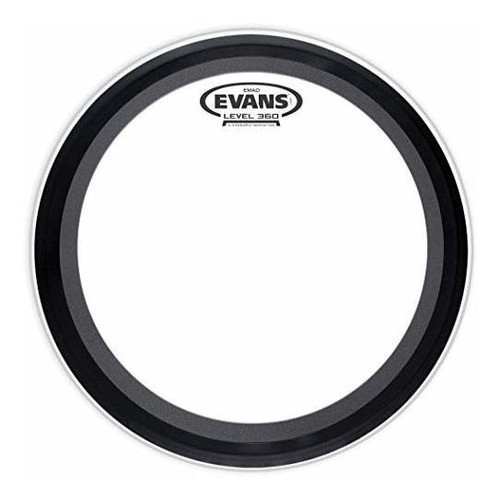 Evans Emad Transparente Tom Hoop Head De Carga 16 Pulgadas 1