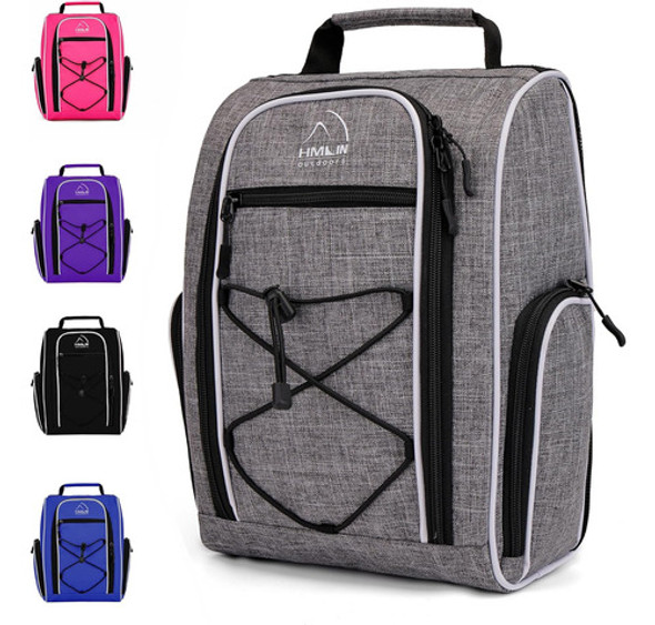 Bolsa Para Zapatos De Golf Con Ventilación Y Bolsillo Exteri 0