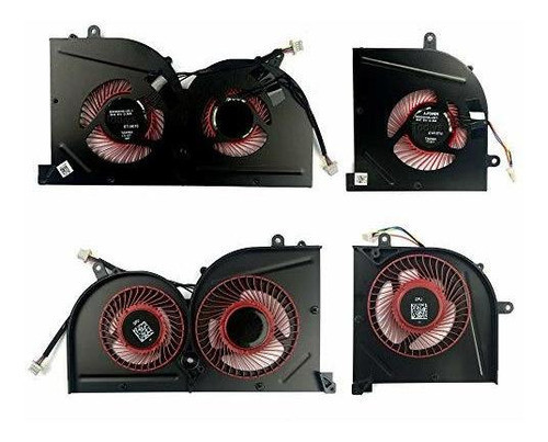 Ventilador Refrigeración Cpu Gpu Msi Gs63vr 7rf Stealth Pro 0