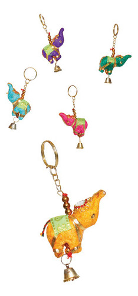 Llavero Importado Elefante Indú Por Mayor Combo X 6 #50001 0
