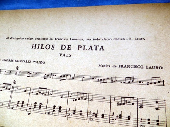 Gloria De Sevilla + Hilos De Plata Partitura Lauro Y Cosco 0