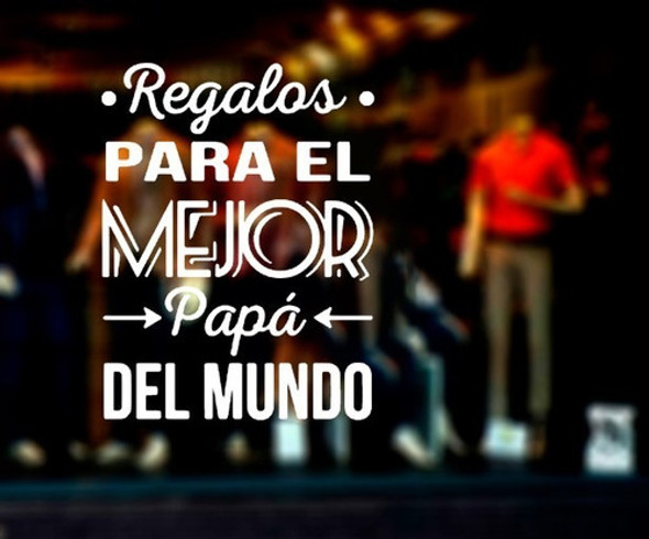 Vinilo, Stickers, Calcos Para Para Vidriera Dia Del Padre 0