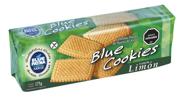 Galletas Sabor Limón Blue Patna 175 Grs. 0
