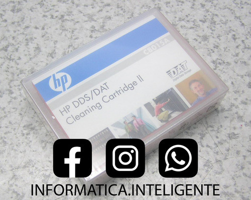 Cassette Dat Limpia Cabezales Dds Hp Nuevo - Leer Descuento 1
