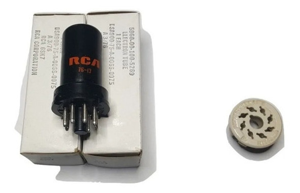 Válvula Electrónica 6sk7 Rca Usa Radio Antigua 1
