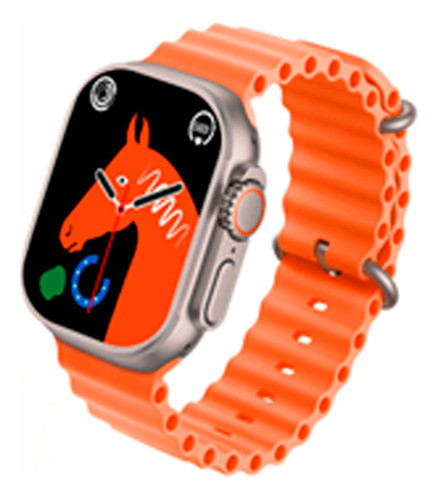 Reloj Smartwatch Inteligente I9 Ultra Max Color Naranja 1