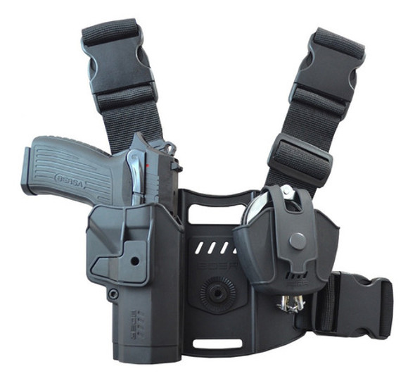 Funda Pistolera+porta Esposa+muslera - Polimero Bersa Tpr9 C 0 Funda Pistolera+porta Esposa+muslera - Polimero Bersa Tpr9 C 0