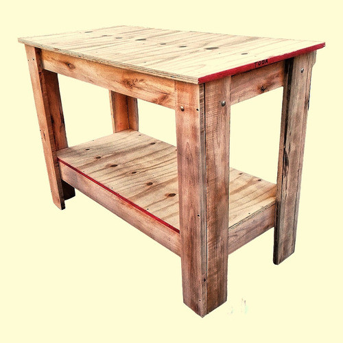Mesa Banco De Trabajo Reforzados Taller 120x60x88 0