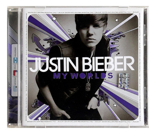 Cd Justin Bieber Cd My Worlds Como Nuevo Oka 0