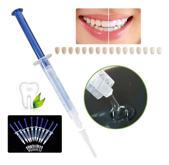 Kit De Blanqueamiento Dental, 10 Jeringas Importadas 1