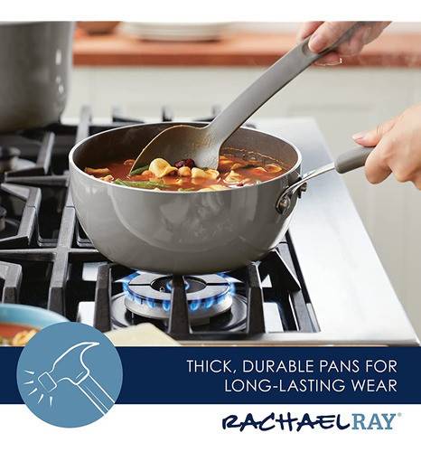 Rachael Ray Cook + Crear Sartén / Cacerola Antiadherente Sau 1