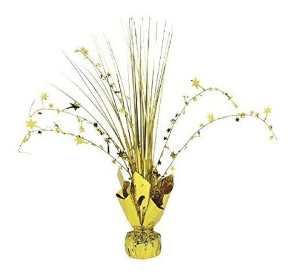 Party Friendly Foil Spray Pieza Central De Decoración Oro Pa 0