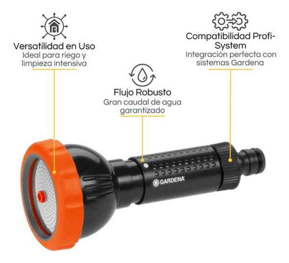Lanza Multifunción Profi Gardena 3/4  0284720 1