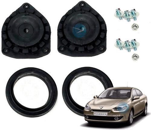 Kit 2 Cazoleta Delantera 145153k Renault Fluence Año 2011 0