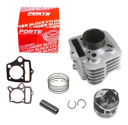 Kit Cilindro Completo Gilera Smash 110 50 Mm Motos Franco 0