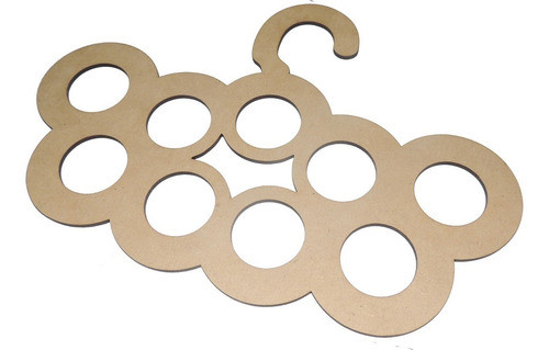Percha Porta Pañuelos - Chalina - Fibrofacil Mdf - 10 Un 0