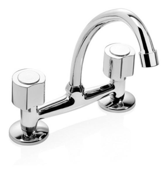 Grifería Piazza Optima Cocina Mesada 5 Años Garantía Metal 0