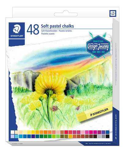 Crayones Tiza Pastel Staedtler Karat Caja X 48 Pasteles 0