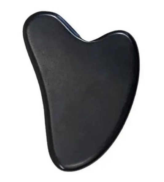 Piedra Gua Sha Masajeador Obsidiana Corazon En Caja Original 1
