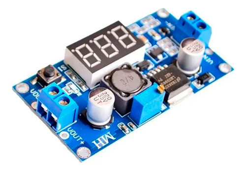 Fuente Step-down Dc-dc Lm2596 1.25v A 37v 3a Voltimetro 0