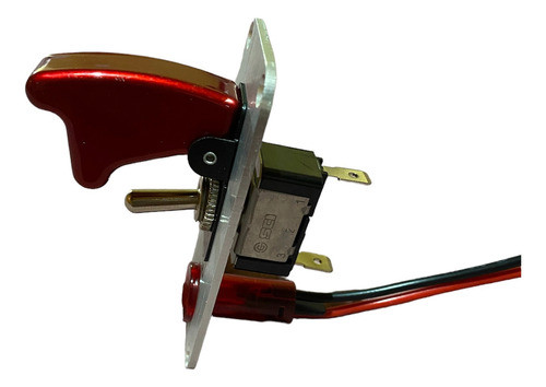 Panel De Competicion Con Llave De Un Punto Y Testigo Rojo 1