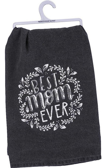 Primitives Por Kathy Cotton, Dish Towel, Best Mom Ever 0
