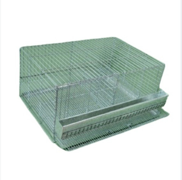 Jaula Para Codorniz Reforzada 61x40.5x29 2 Divisiones 0